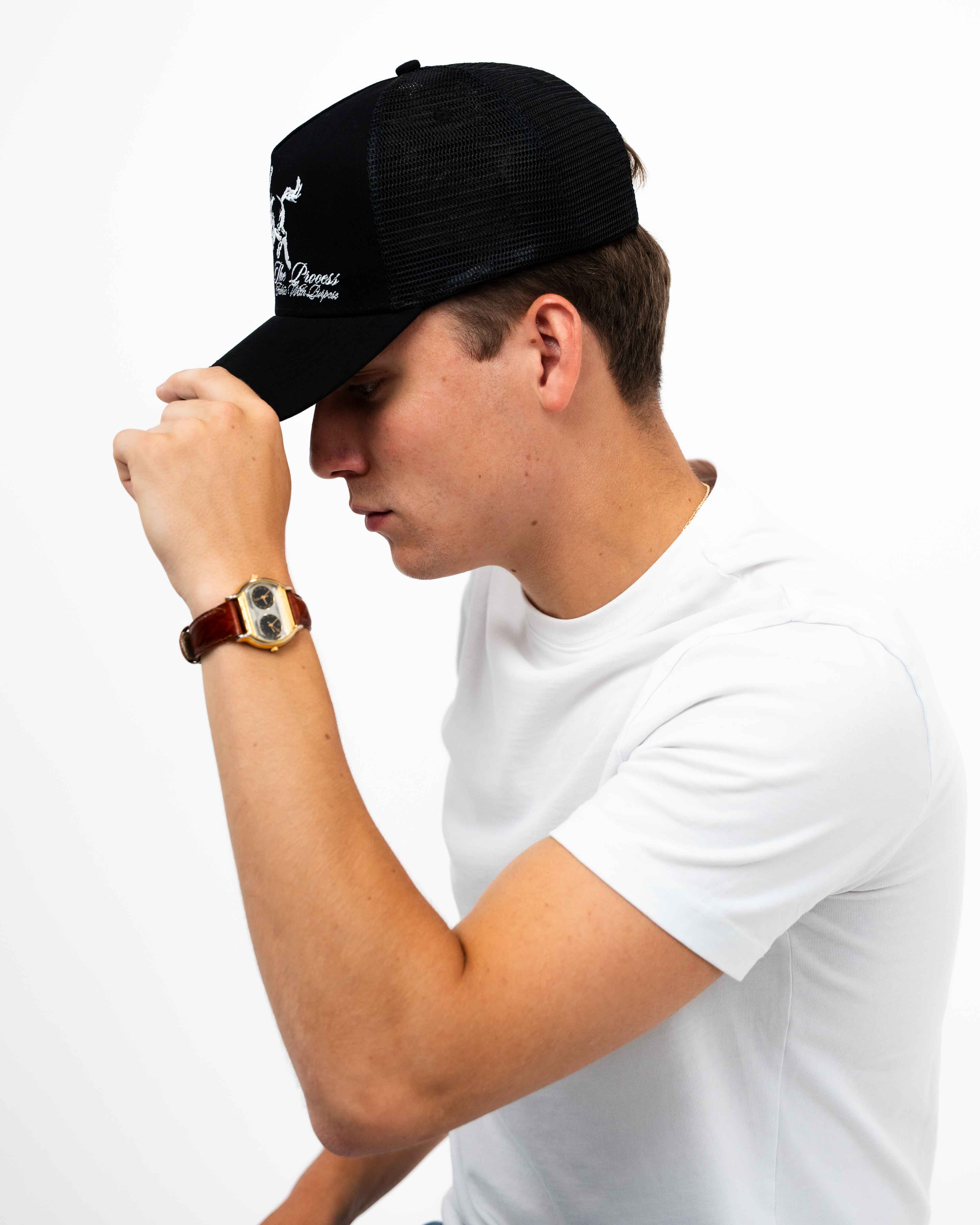 Ones Mesh Trucker (Black)