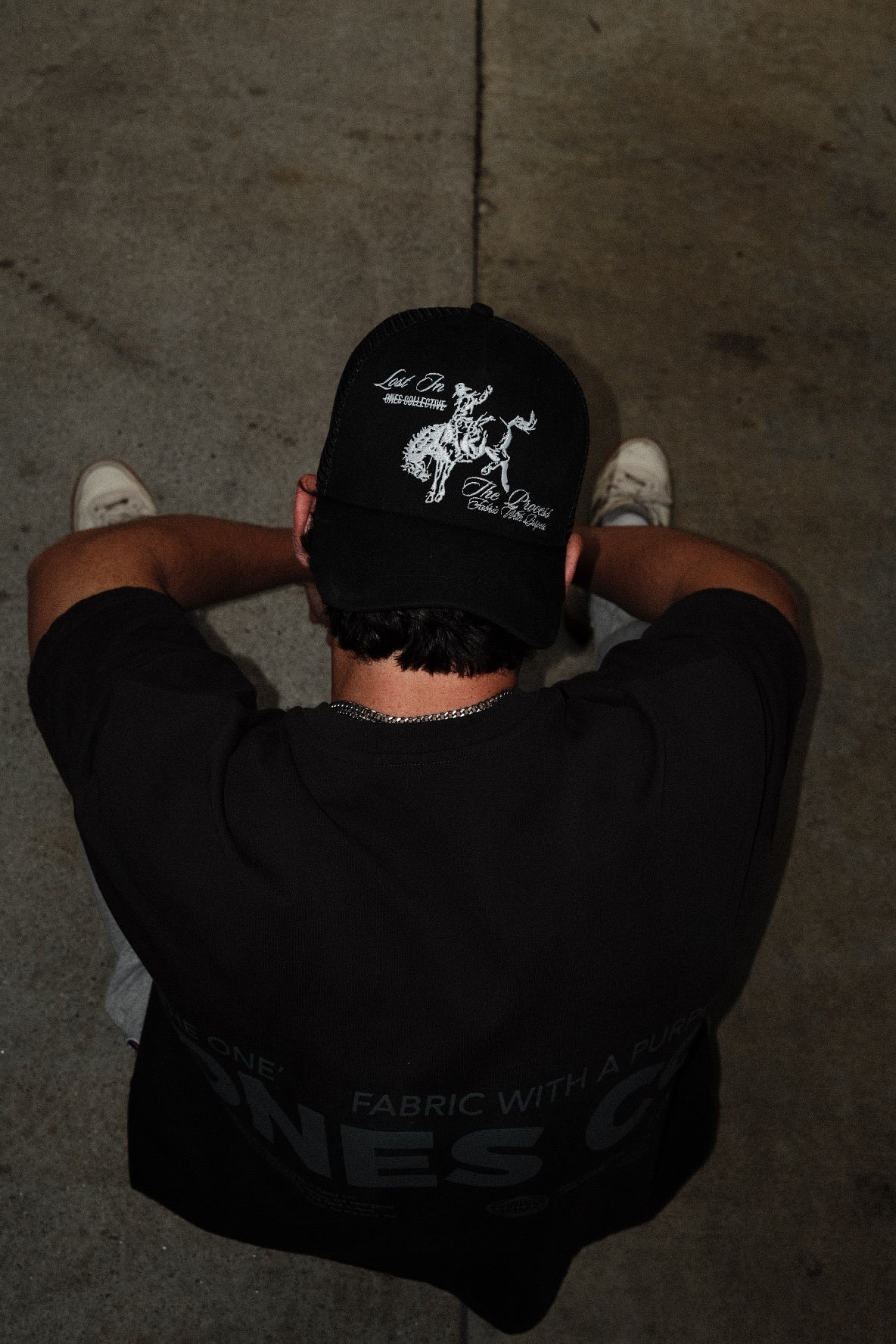 Ones Mesh Trucker (Black)